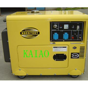 5kw Schallschutz Diesel Generator Set KDE6700T Schallschutz Generator